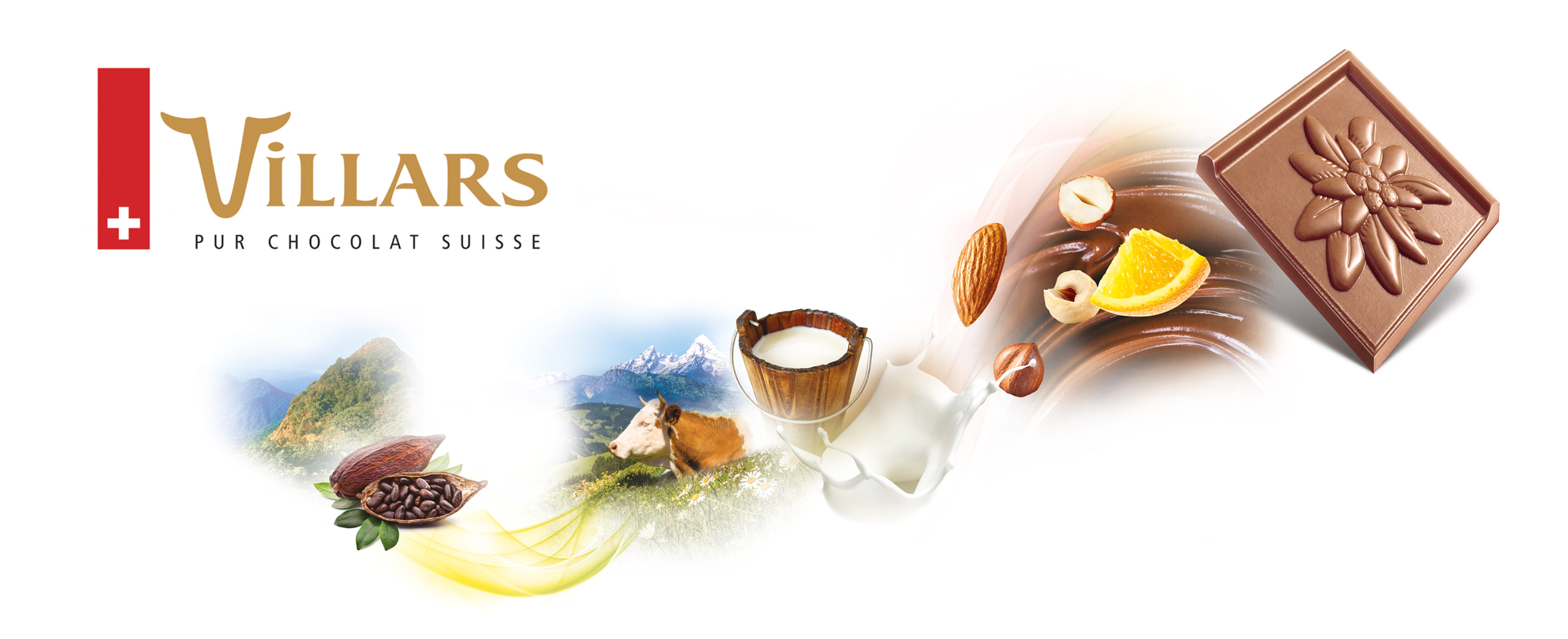 Solution visuel Villars - fève de cacao au chocolat